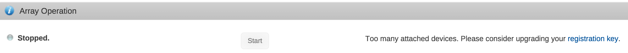 Device Limit Error